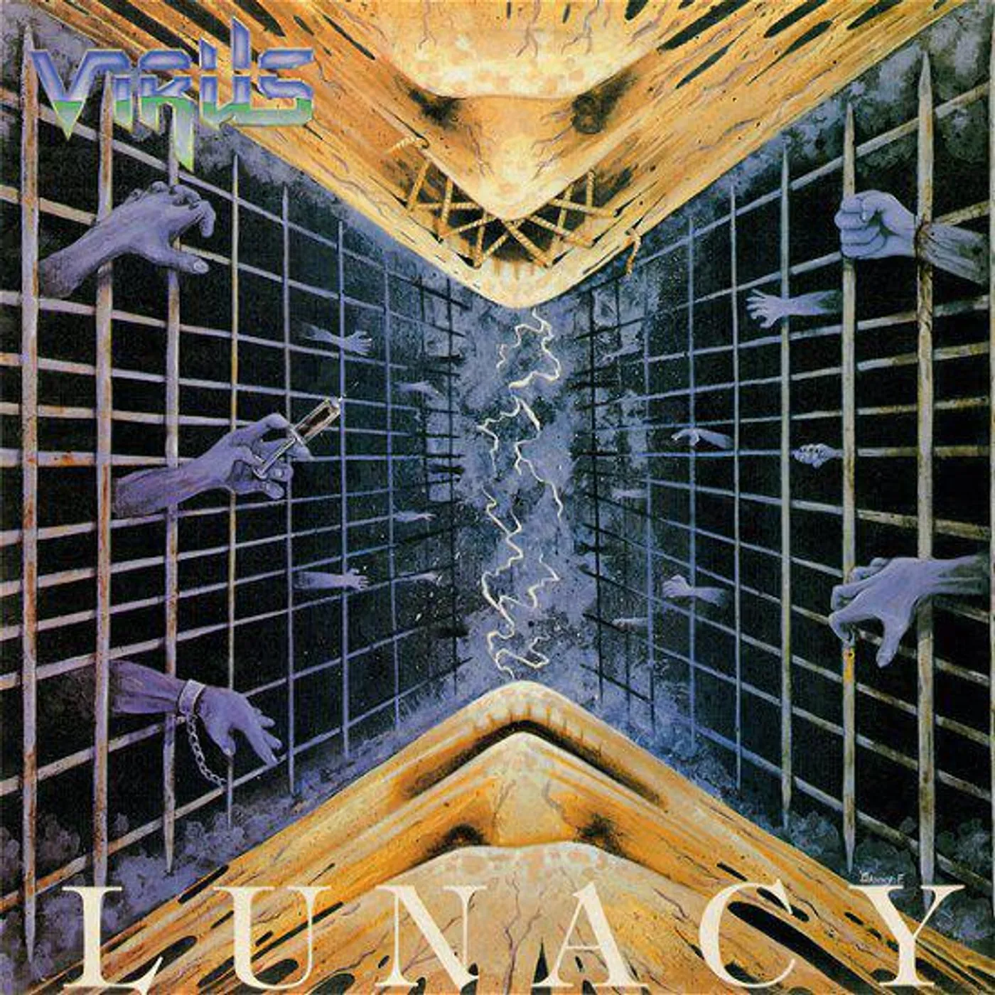 Virus Lunacy (Clear / Blue Splatter Viny) Vinyl Record