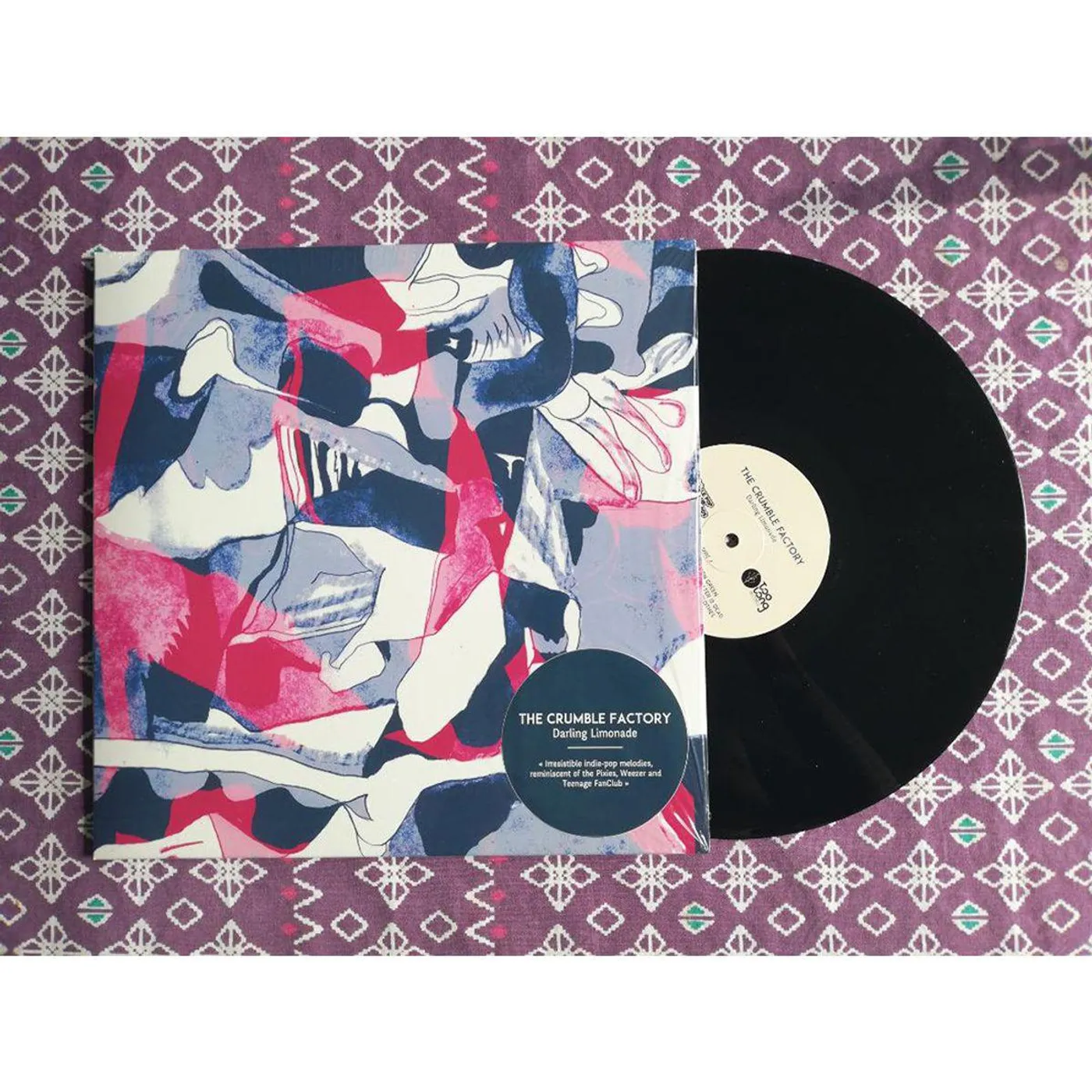 The Crumble Factory Darling Lemonade Vinyl Record