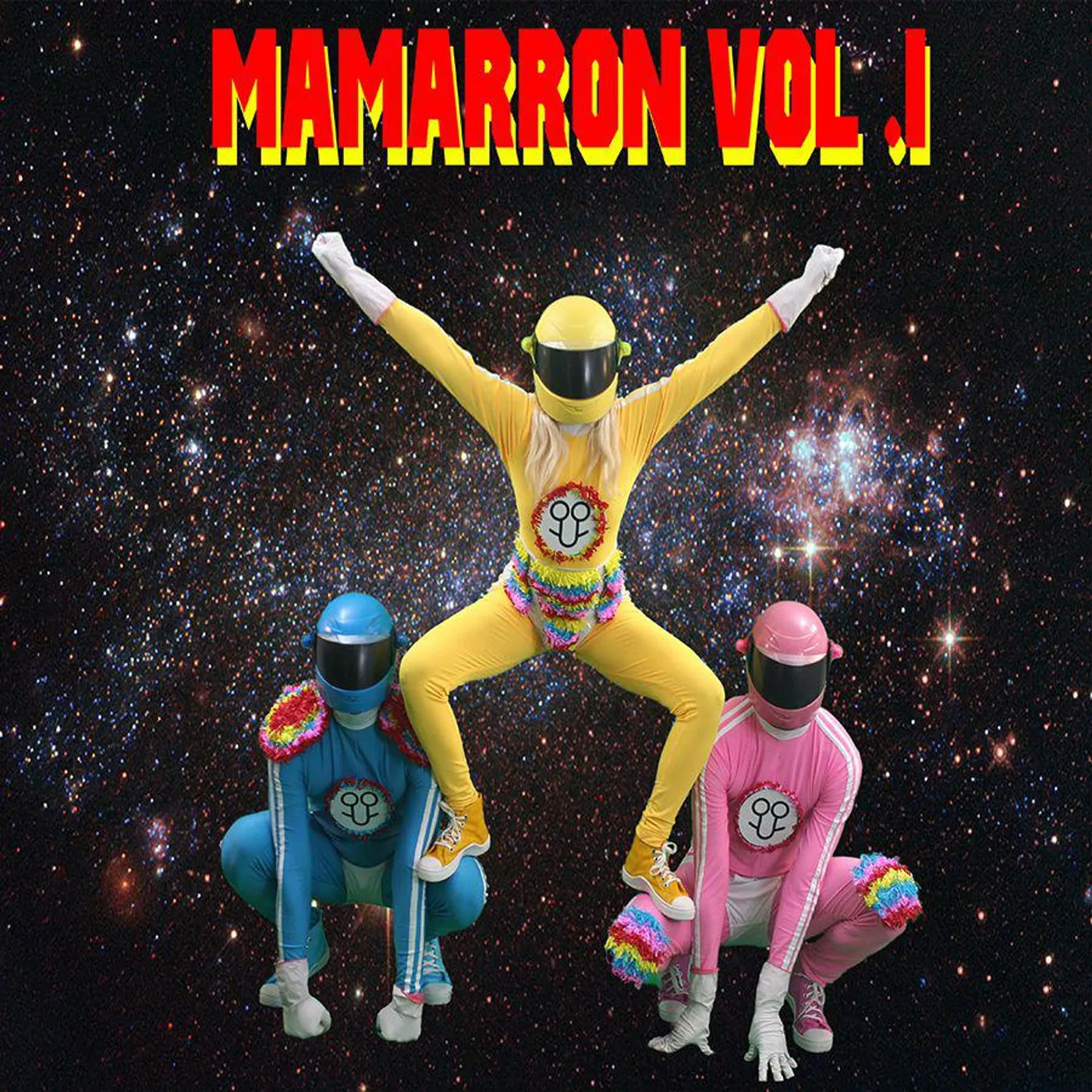 Los Cotopla Boyz Mamarron Vol. 1 - Blue Yellow & Dark Pink Vinyl Record