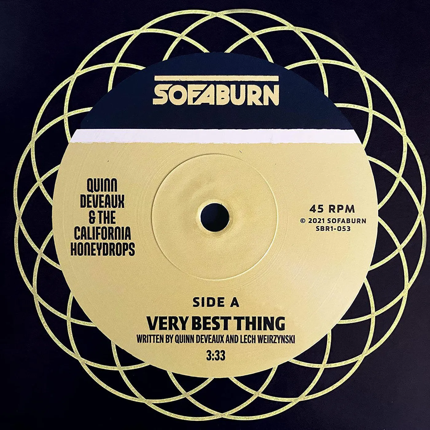 Quinn Deveaux & The California Honeydrops VERY BEST THING / TAKE YOU BACK Vinyl Record