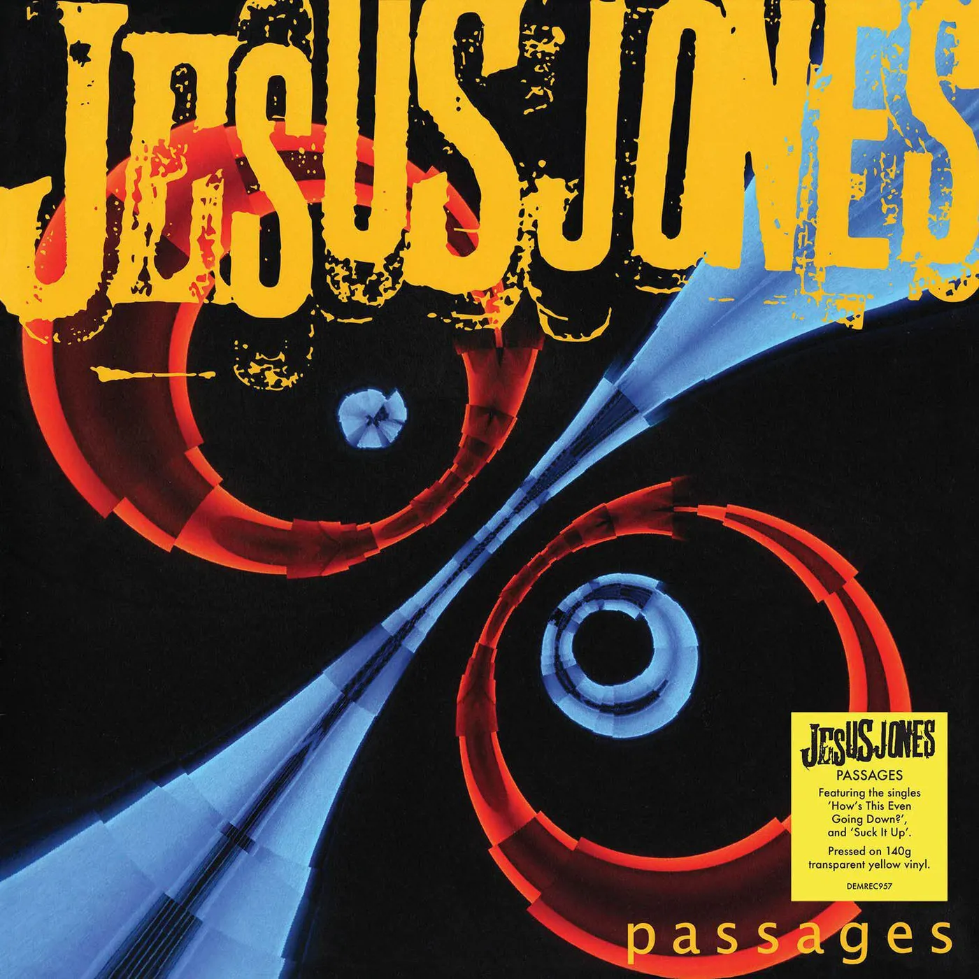 Jesus Jones Passages Vinyl Record