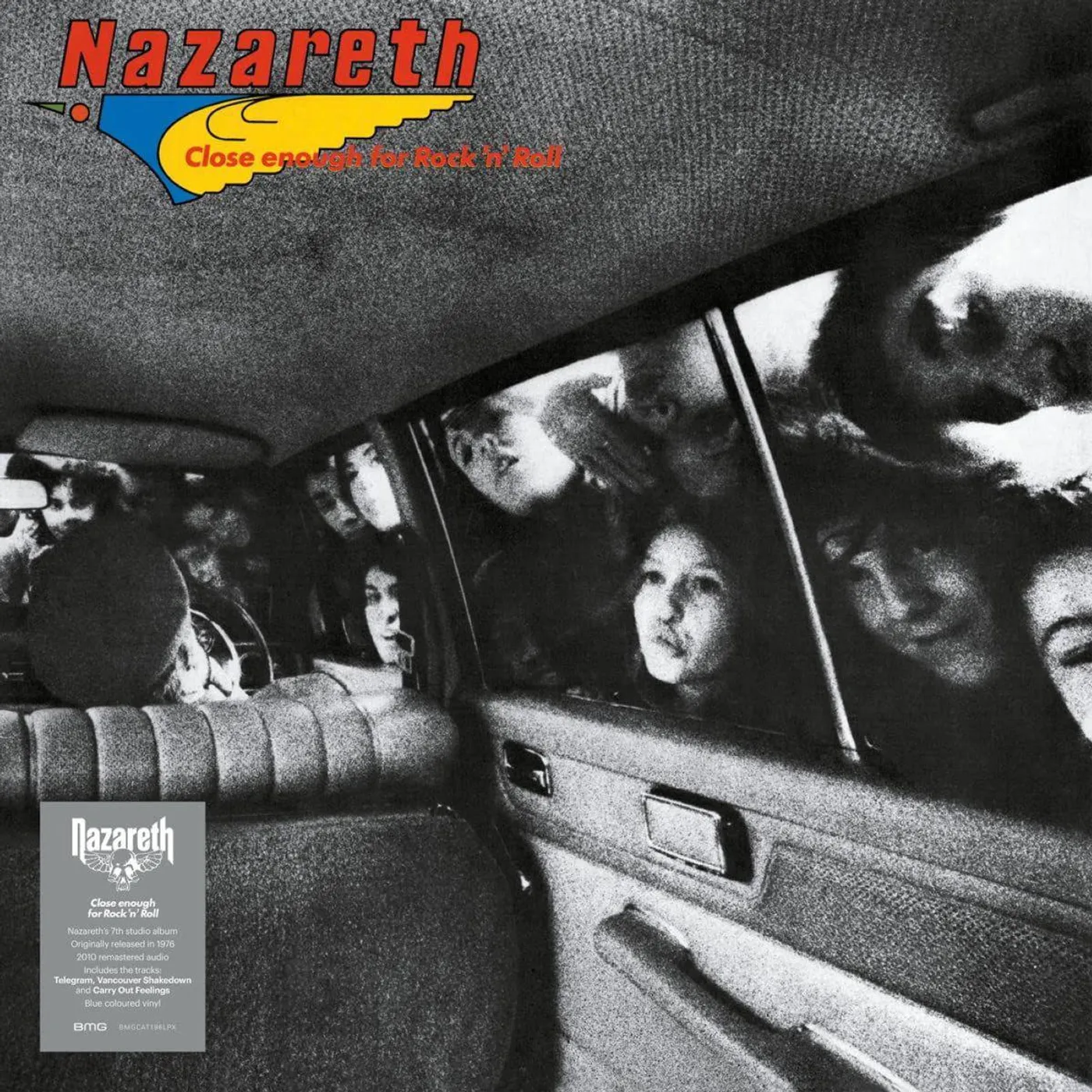 Nazareth Close Enough For Rock N Roll (Blue) Vinyl Record