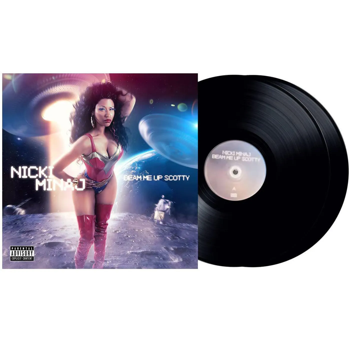 Nicki Minaj Beam Me Up Scotty Vinyl Record