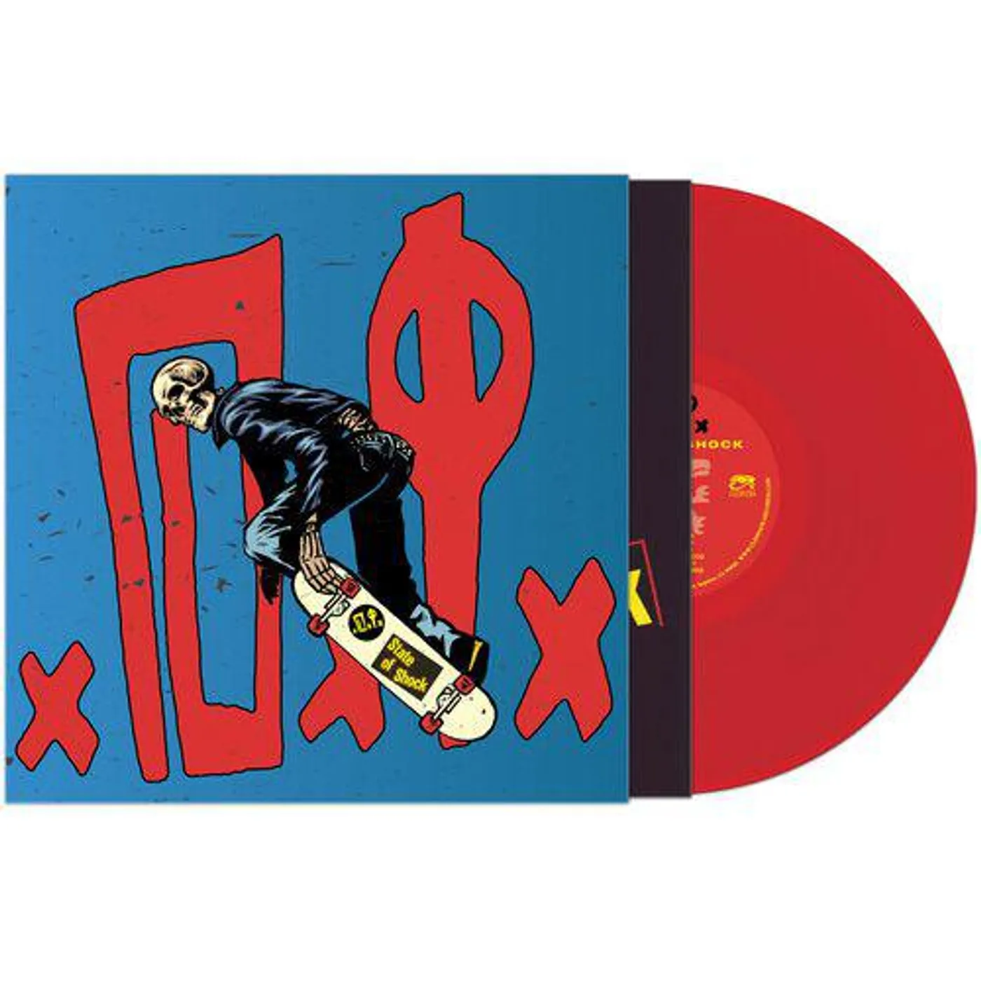 D.I. STATE OF SHOCK - RED Vinyl Record