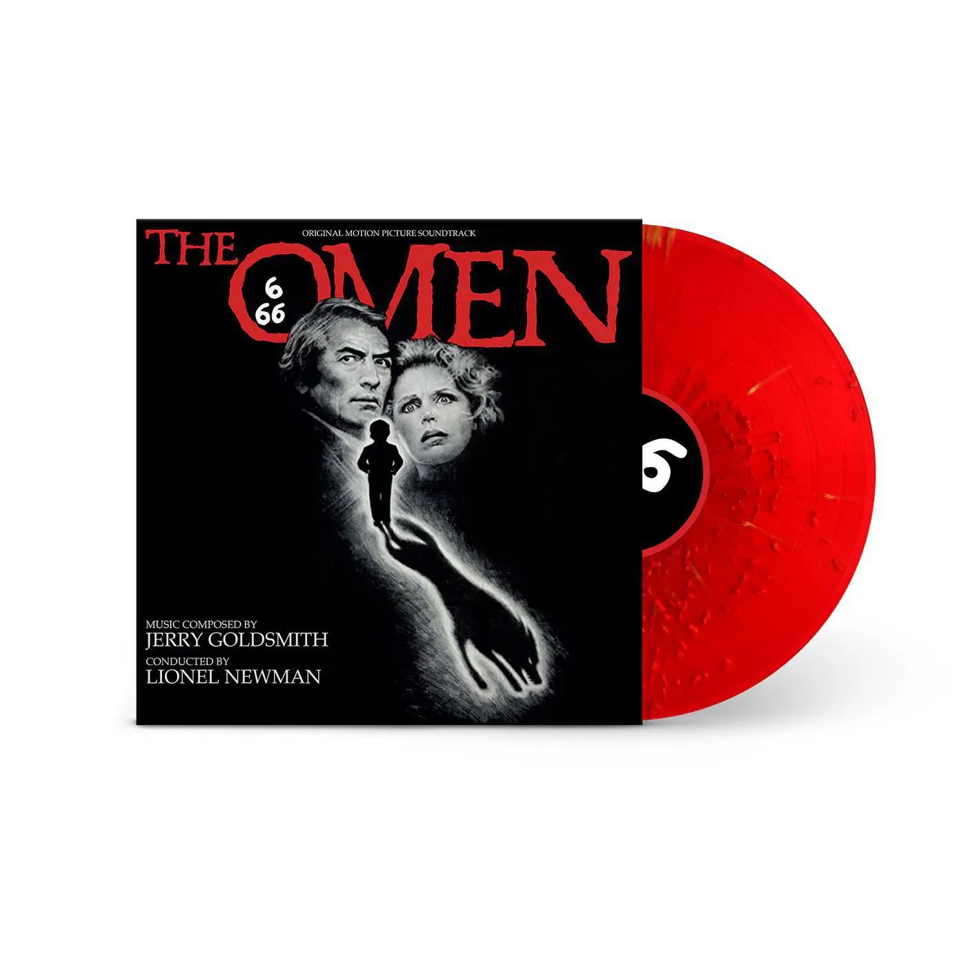 Jerry Goldsmith Omen - Original Soundtrack (Red) Vinyl Record