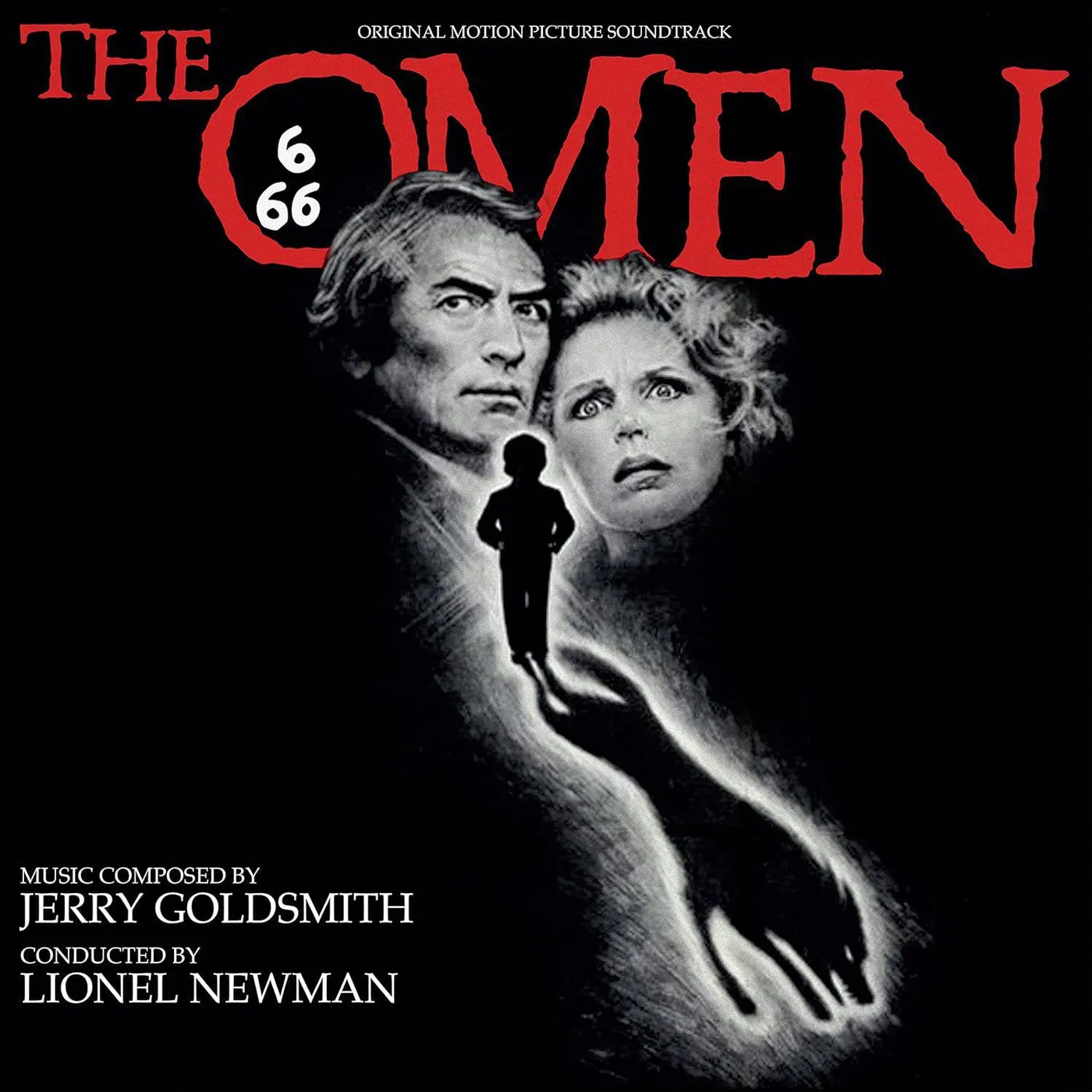 Jerry Goldsmith Omen - Original Soundtrack (Red) Vinyl Record