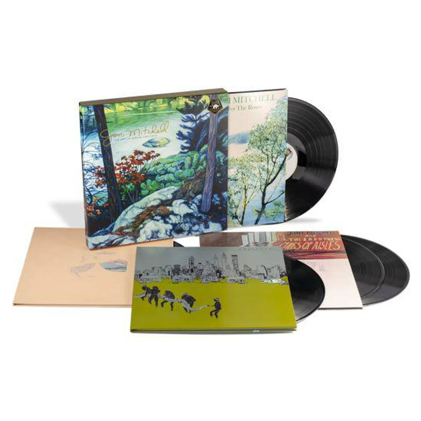 Joni Mitchell Asylum Albums (1972-1975 / 5LP Box Set) Vinyl Record