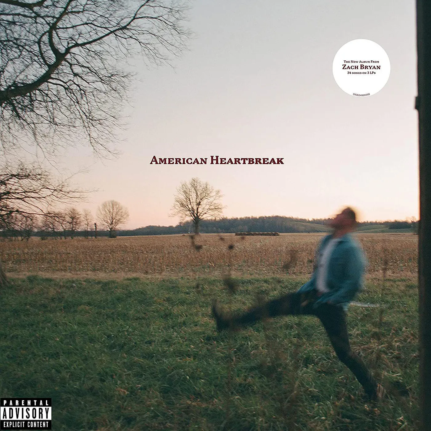 Zach Bryan American Heartbreak (3LP) Vinyl Record