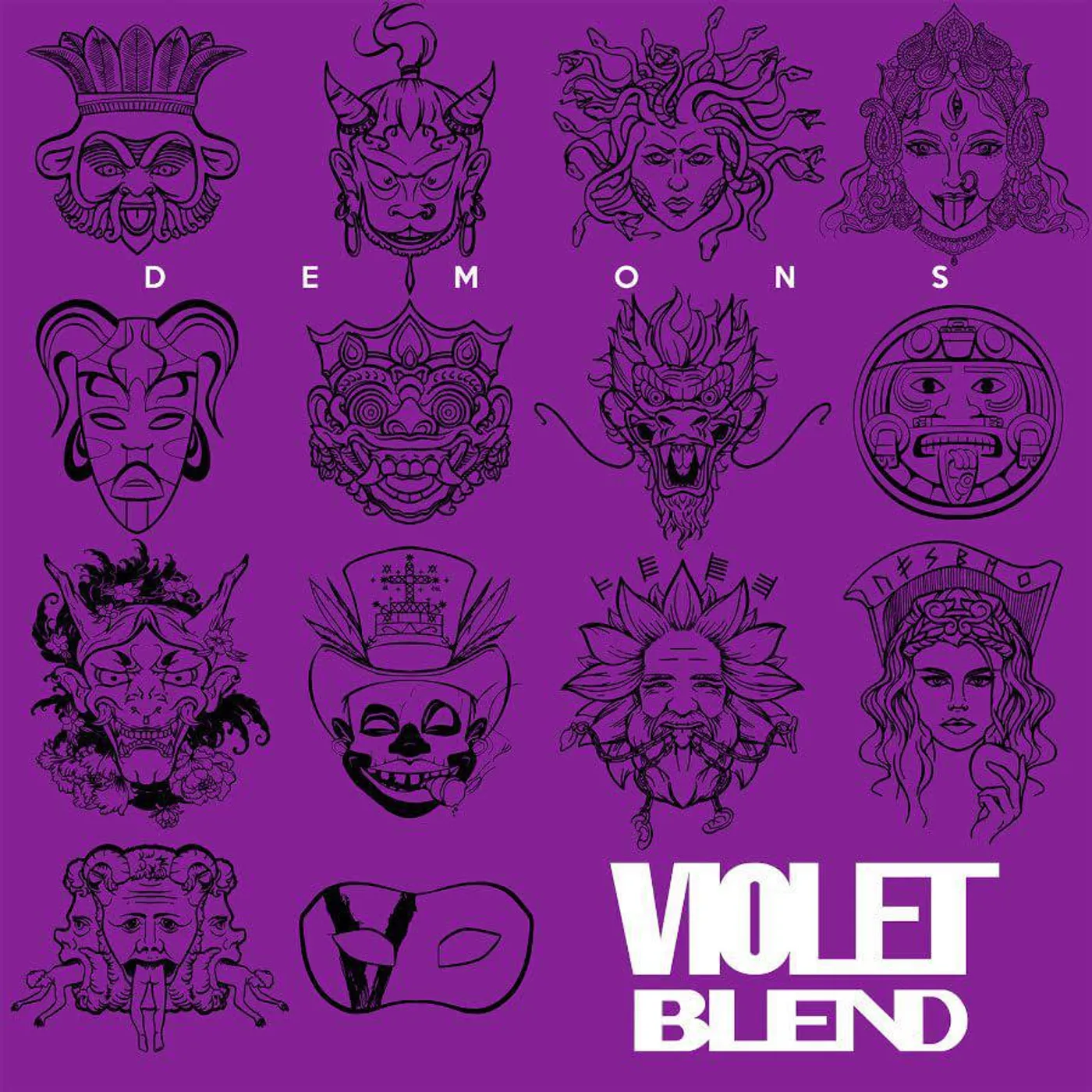 Violet Blend DEMONS CD