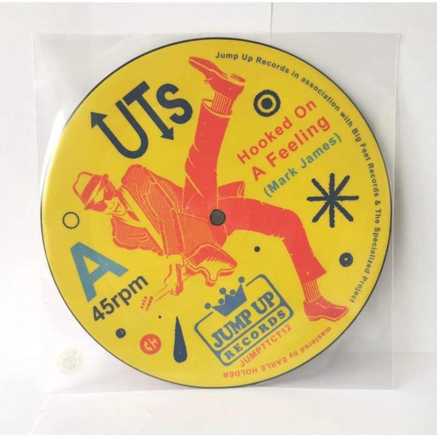Untouchables Hooked On A Feeling Vinyl Record