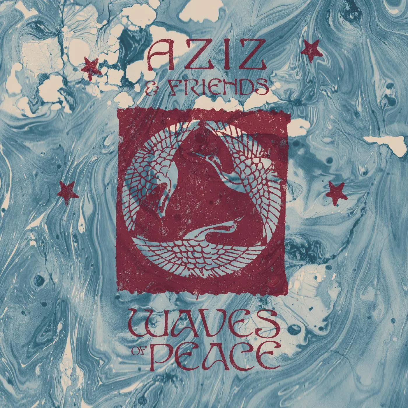Aziz & Friends Waves Of Peace Vinyl Record