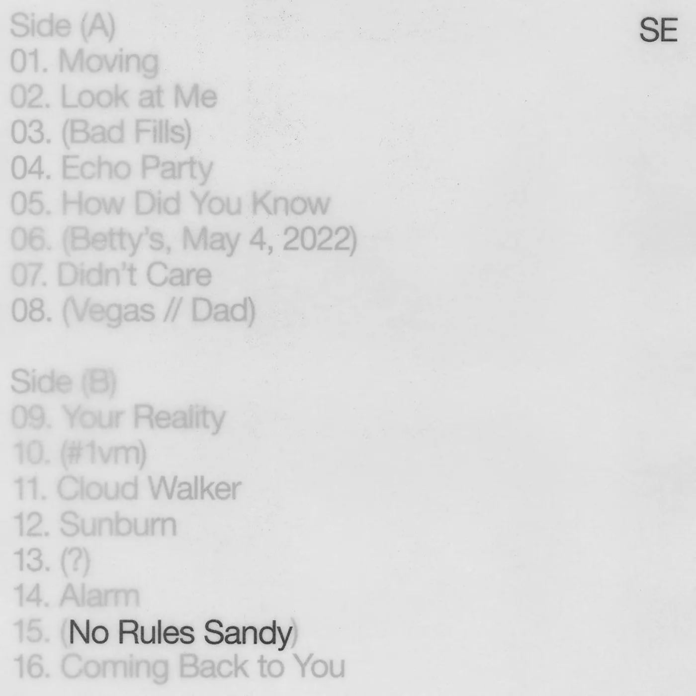 Sylvan Esso No Rules Sandy Vinyl Record