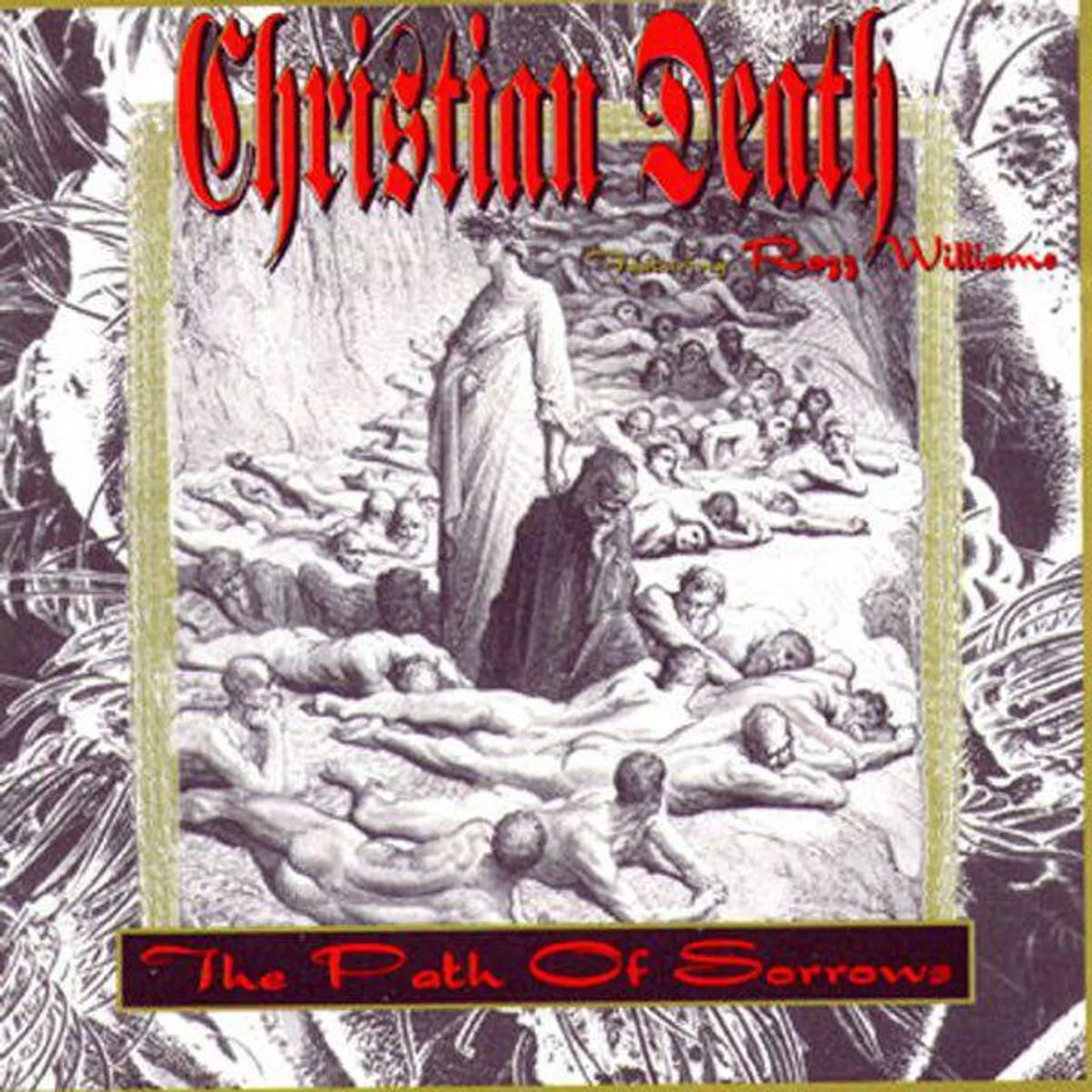 Christian Death The Path Of Sorrows - Blue Haze Vinyl Record