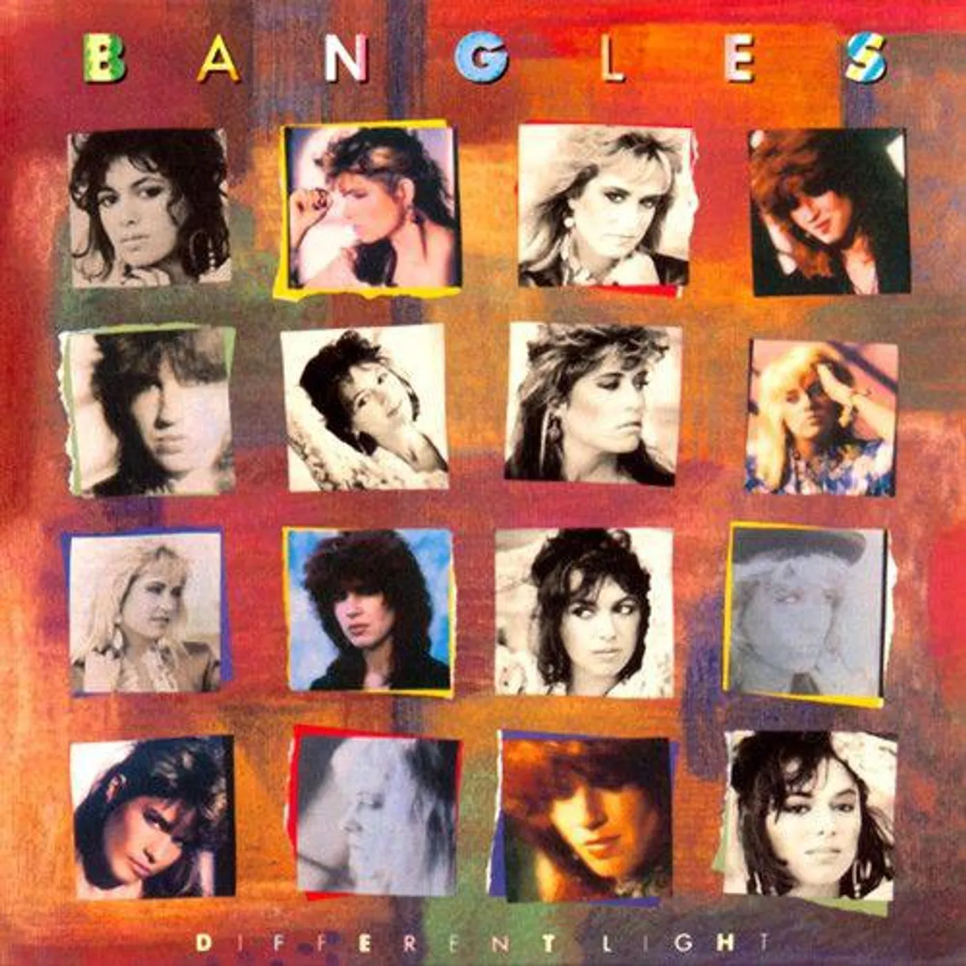 The Bangles Different Light (Pink & Purple Marble) Vinyl Record