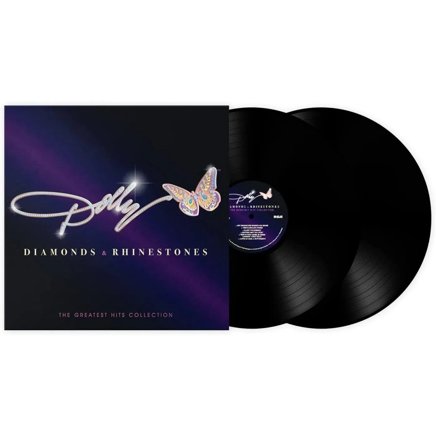 Dolly Parton Diamonds & Rhinestones: Greatest Hits Collection (2LP) Vinyl Record