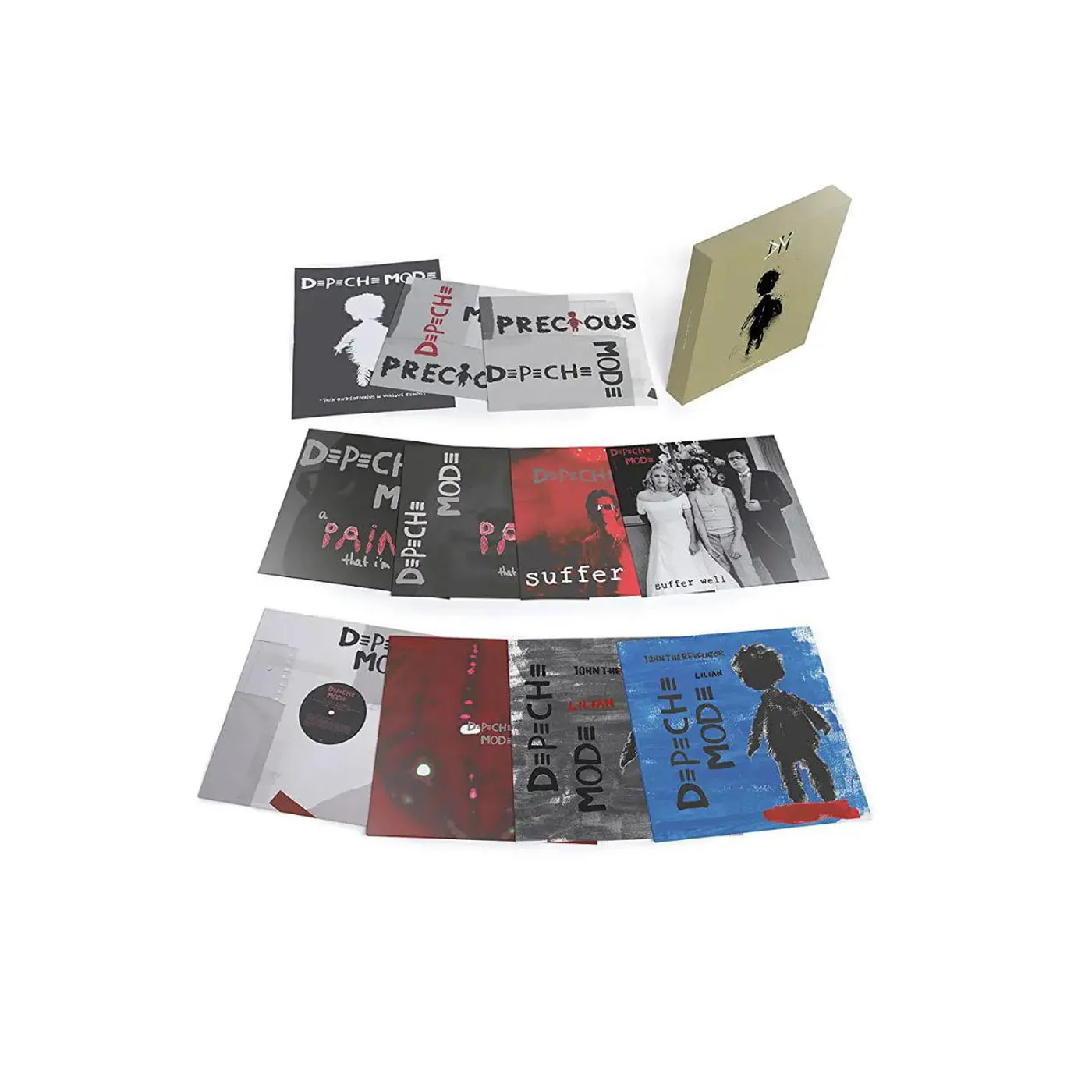 Depeche Mode Playing The Angel / The Singles (Box Set) Vinyl Record