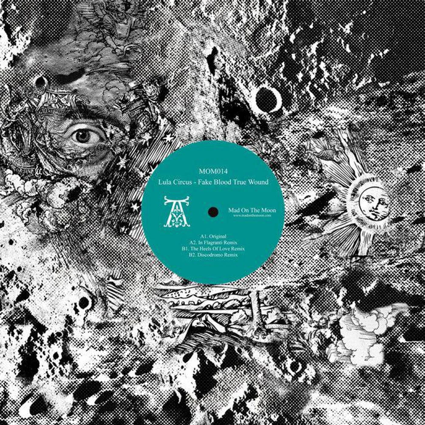 Lula Circus FAKE BLOOD TRUE WOUND Vinyl Record - UK Release