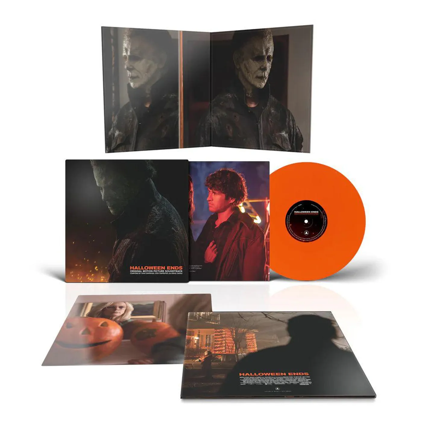 John Carpenter, Cody Carpenter, and Daniel Davies Halloween Ends OST (Orange) Vinyl Record