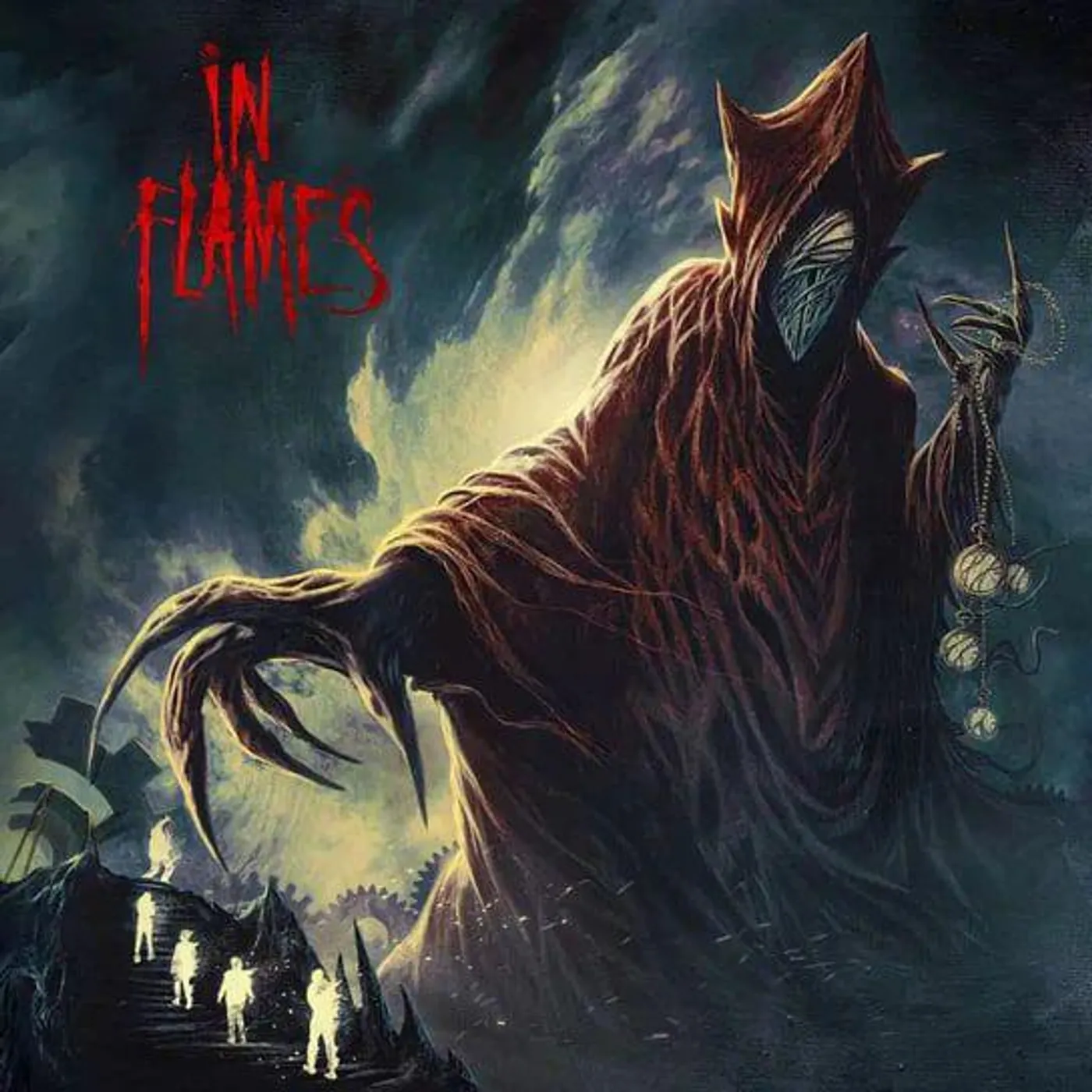 In Flames FOREGONE - RED Vinyl Record
