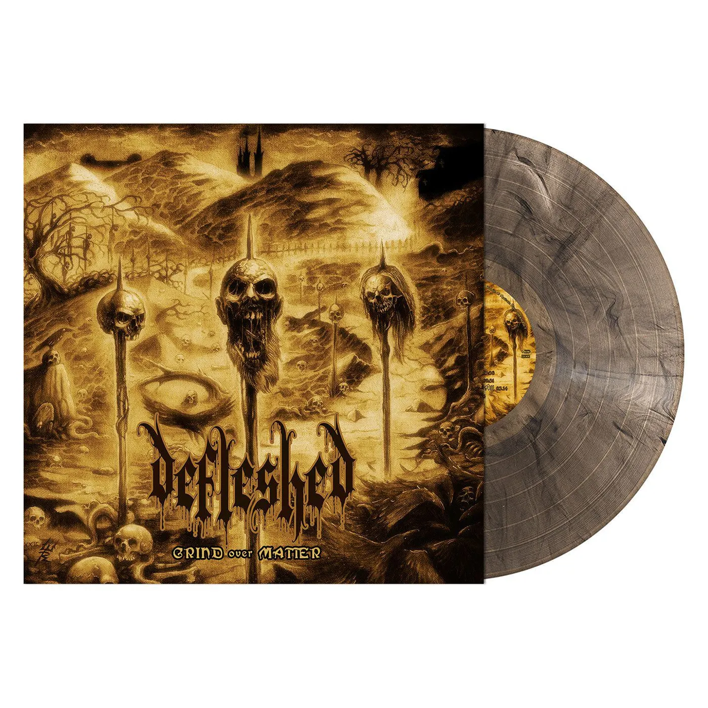 Defleshed Grind Over Matter Vinyl Record