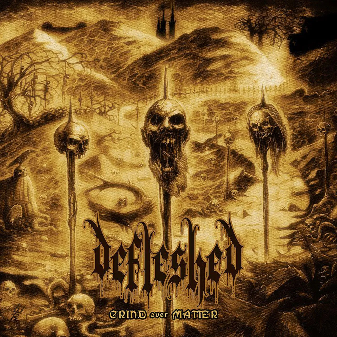 Defleshed Grind Over Matter Vinyl Record