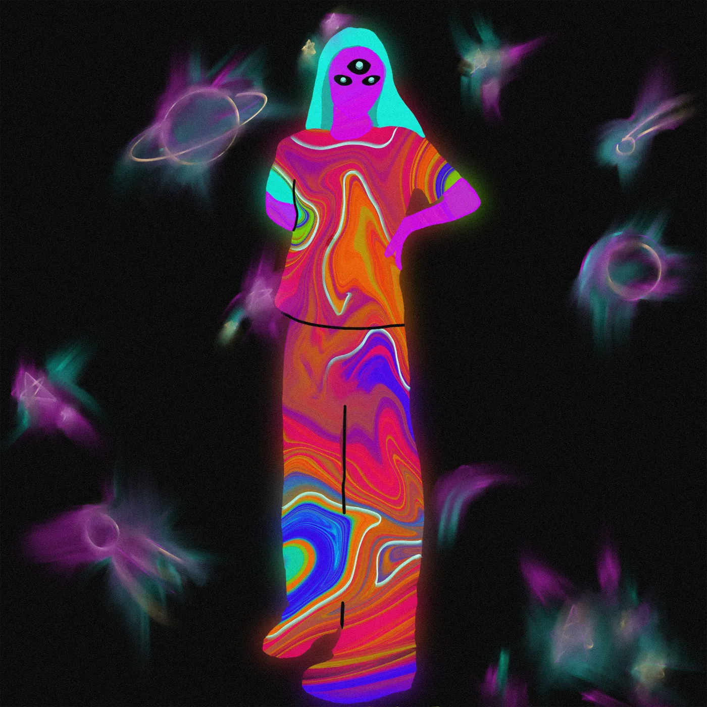 Cathy Jain Spacegirl Vinyl Record