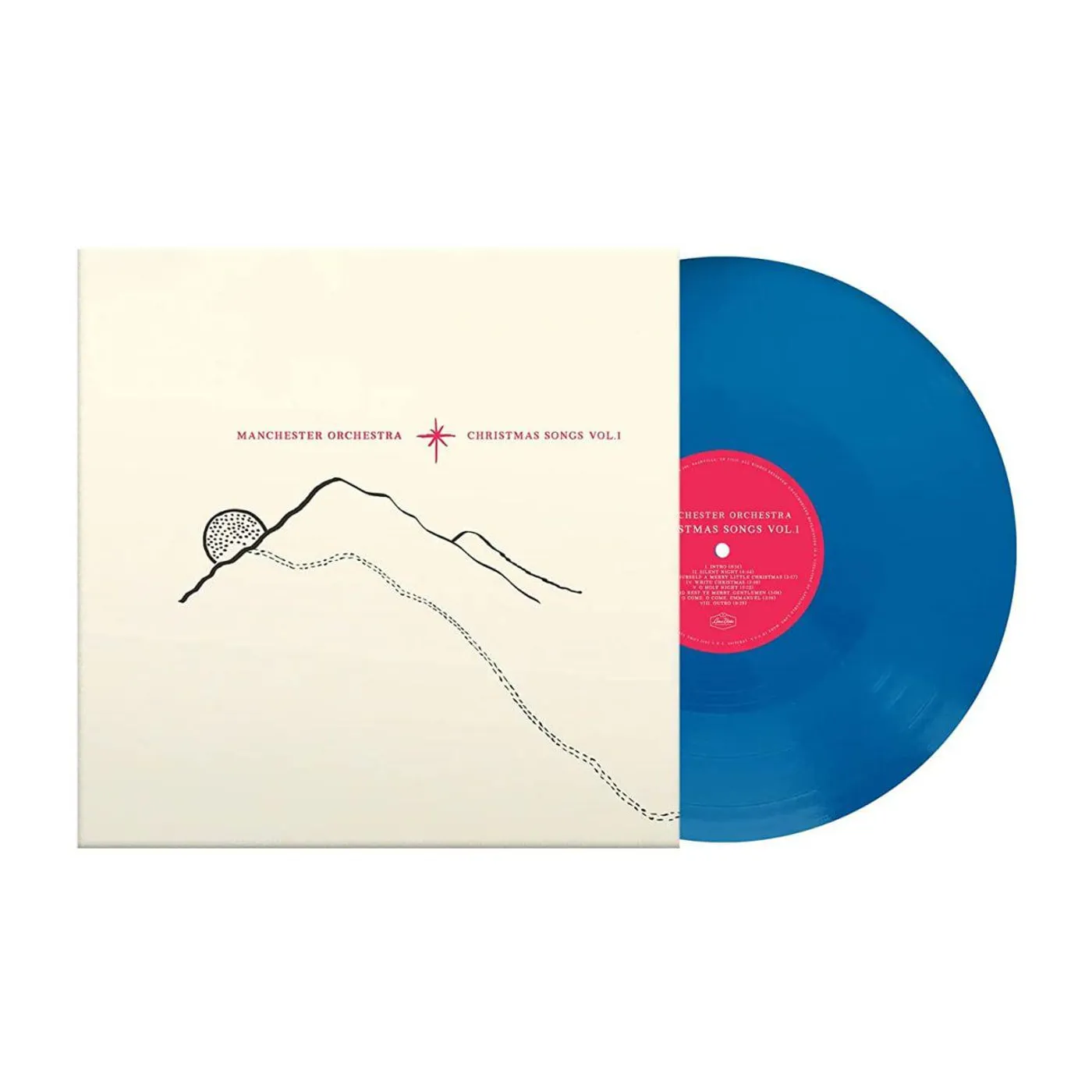 Manchester Orchestra Christmas Songs Vol 1 (Limited Edition, Blue [Blue Christmas) Vinyl Record