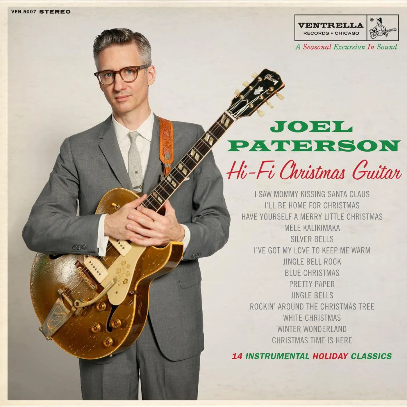 Joel Paterson Hi-Fi Christmas Guitar (Translucent Green) Vinyl Record