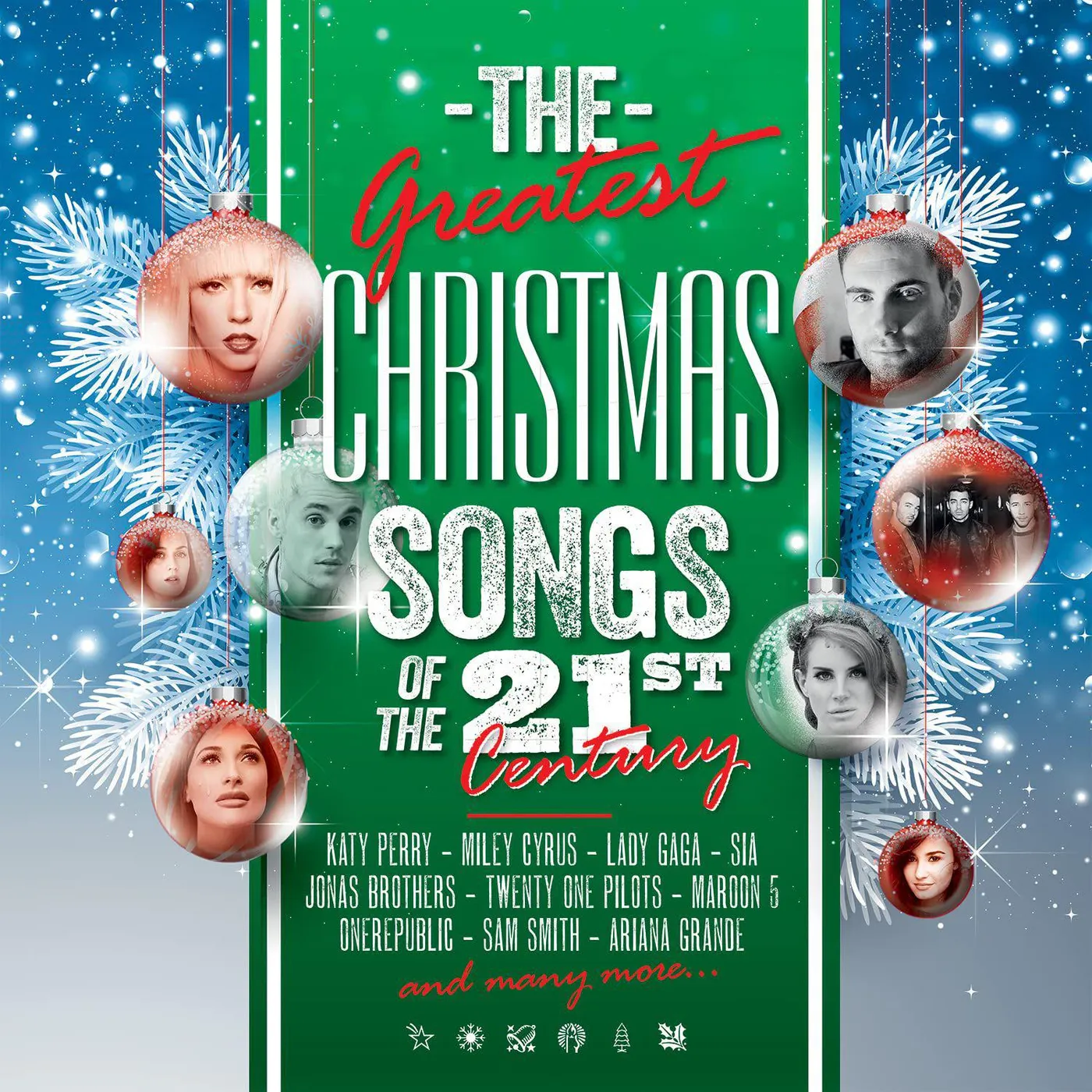 Various Artists  GREATEST CHRISTMAS SONGS OF THE 21ST CENTURY (2LP/180G/1-GREEN/2-WHITE VINYL) Vinyl Record