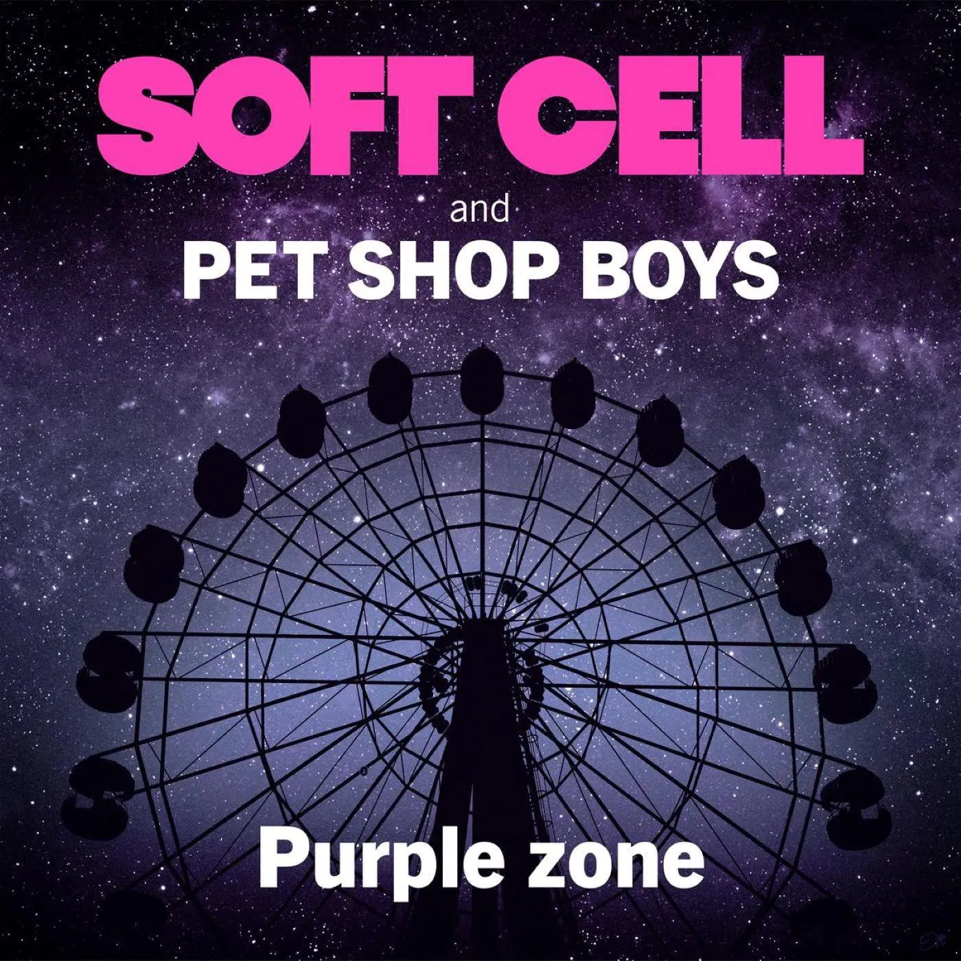 Soft Cell & Pet Shop Boys Purple Zone Vinyl Record