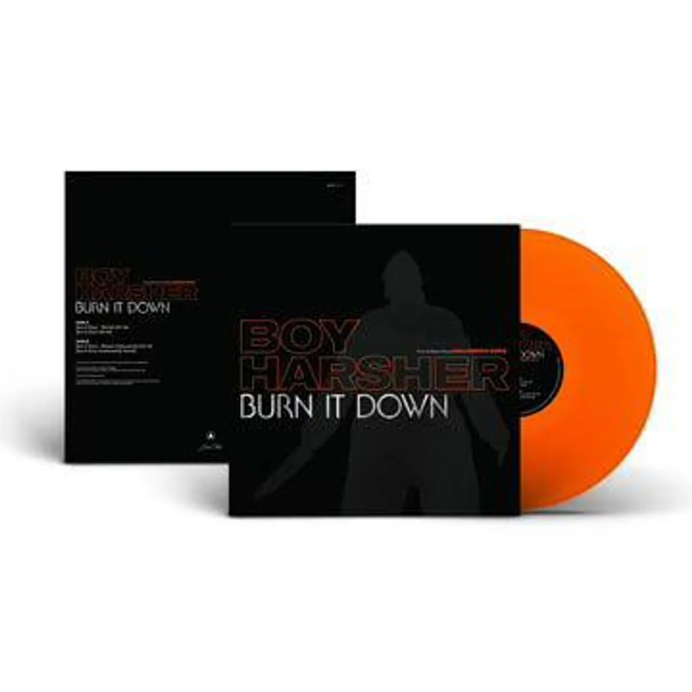 Boy Harsher Burn It Down (Pumpkin Orange) Vinyl Record