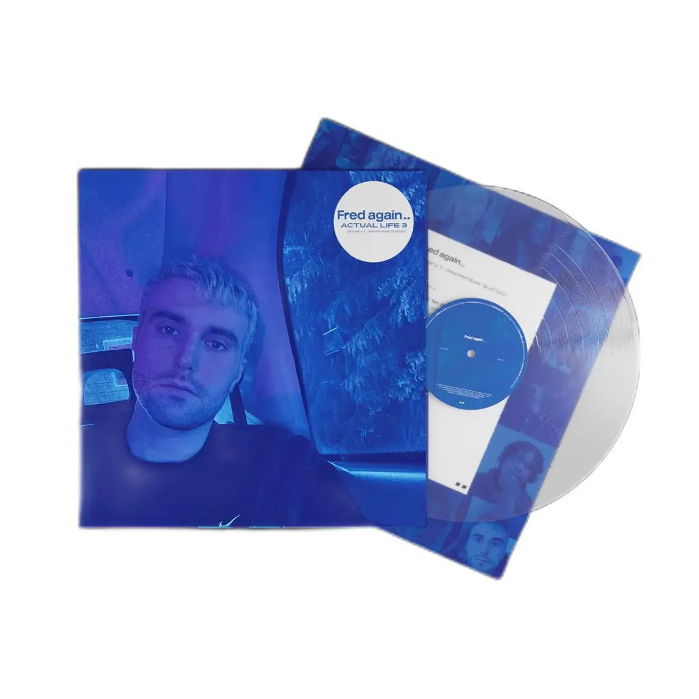 Fred again.. Actual Life 3 (January 1 - September 9 2022)[Clear] Vinyl Record