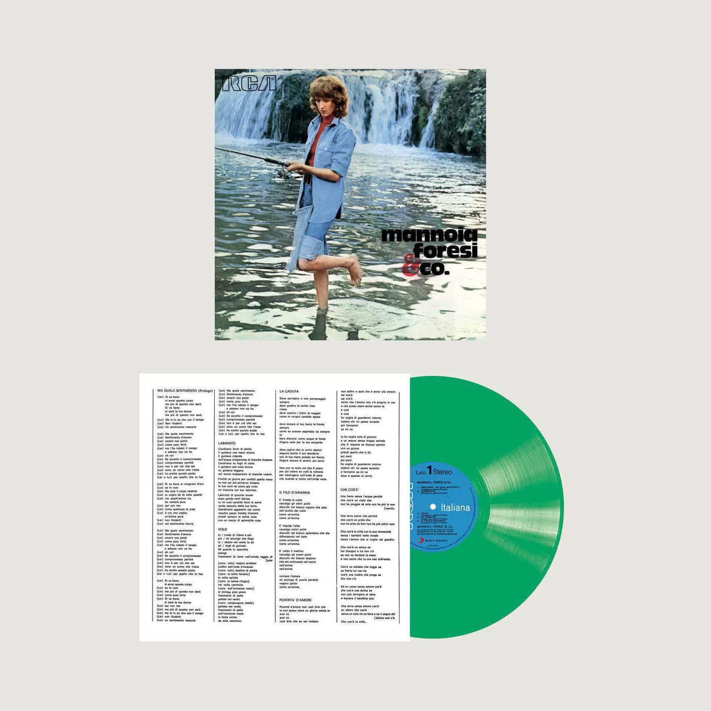 Fiorella Mannoia MANNOIA FORESI & CO Vinyl Record