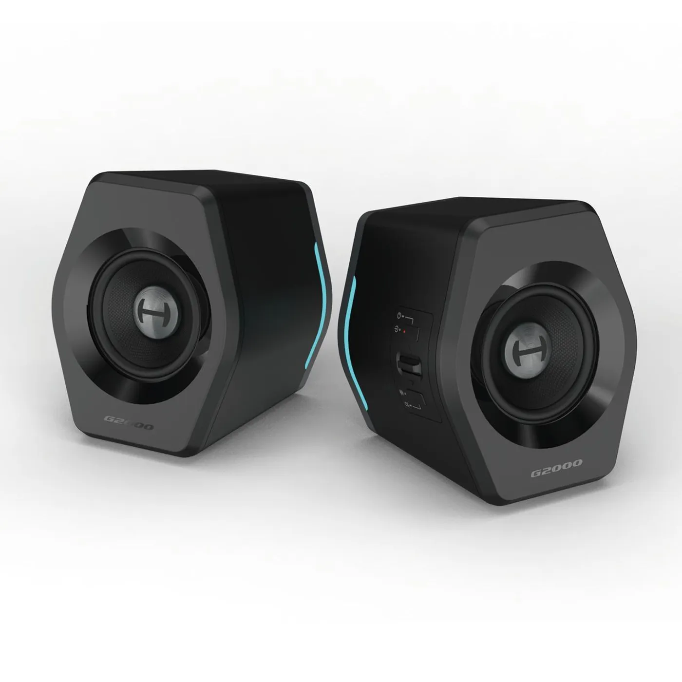 EDIFIER G2000 BT 2.0 RGB GAMING SPEAKERS 16W BLK
