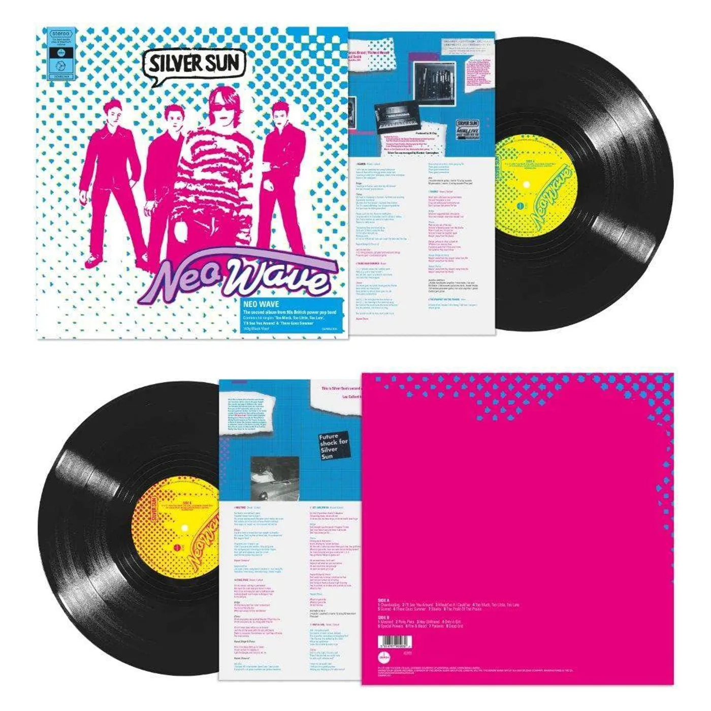 Silver Sun Neo Wave Vinyl Record