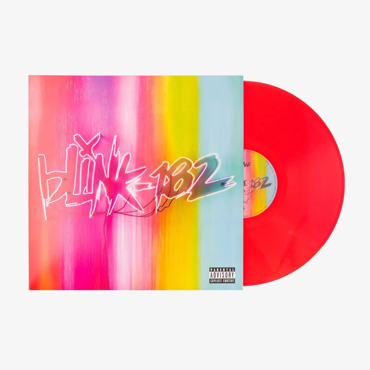 blink-182 Nine Vinyl (Neon Pink) Record