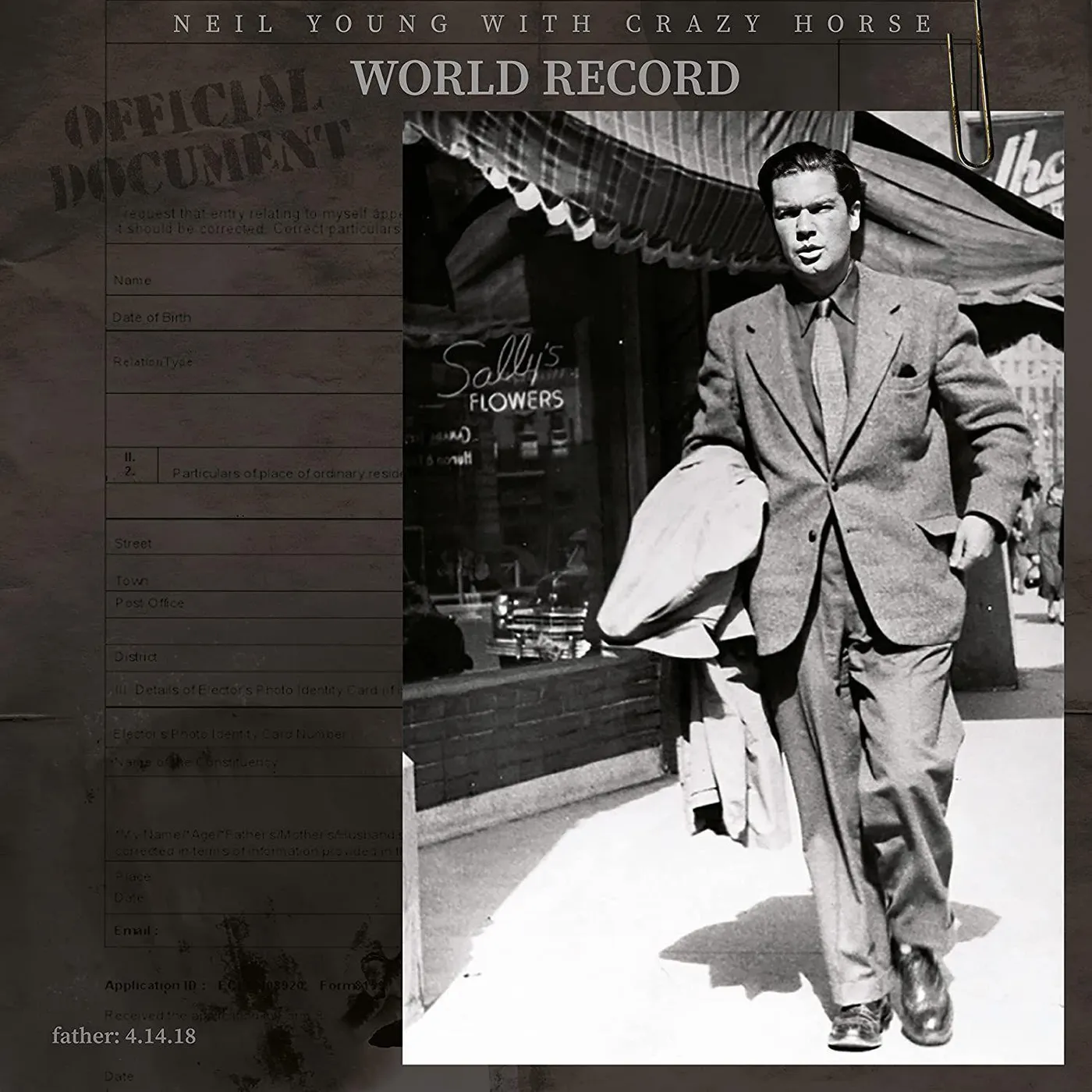 Neil Young & Crazy Horse World Record (2LP) Vinyl Record