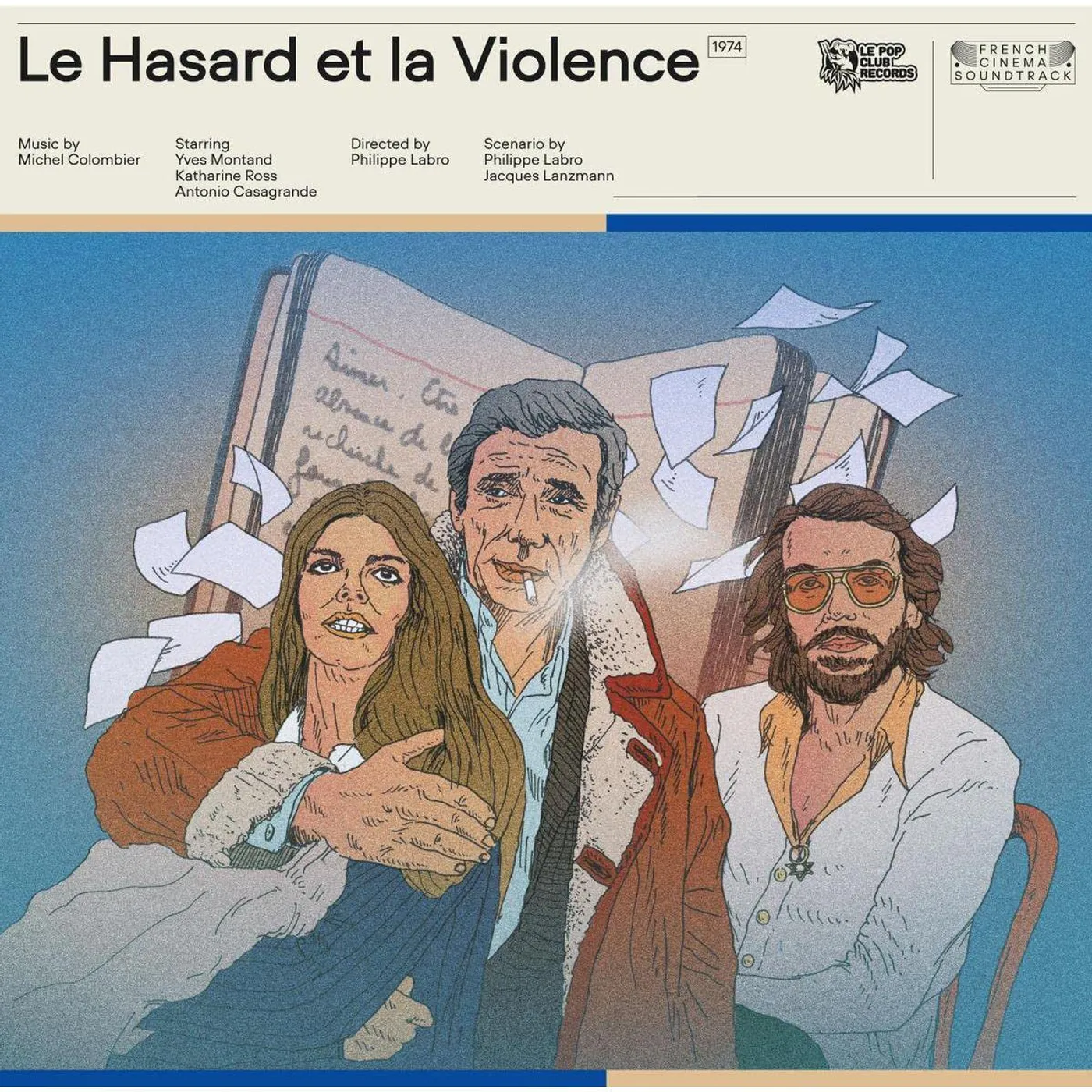 Michel Colombier Le Hasard Et La Violence Vinyl Record