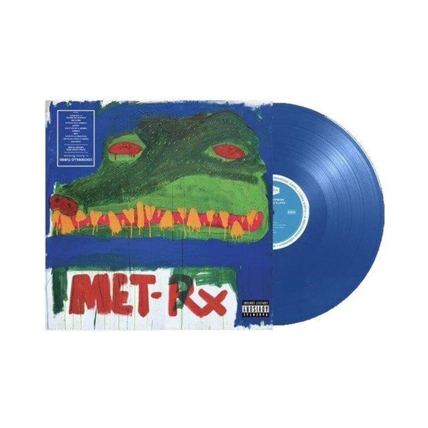 Action Bronson Cocodrillo Turbo (Blue) Vinyl Record