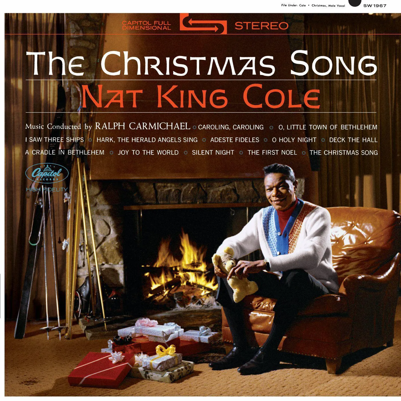 Nat King Cole Christmas Song Vinyl Record