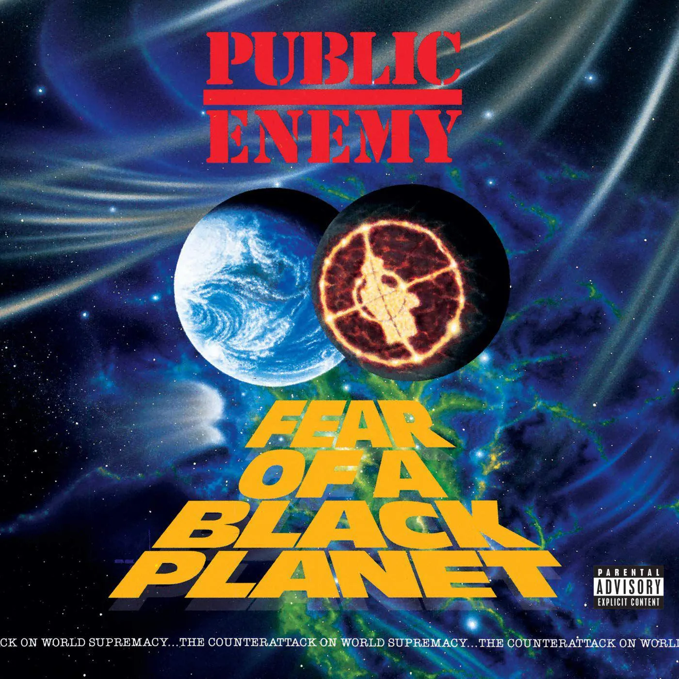 Public Enemy Fear of a Black Planet (Explicit Content) Vinyl Record