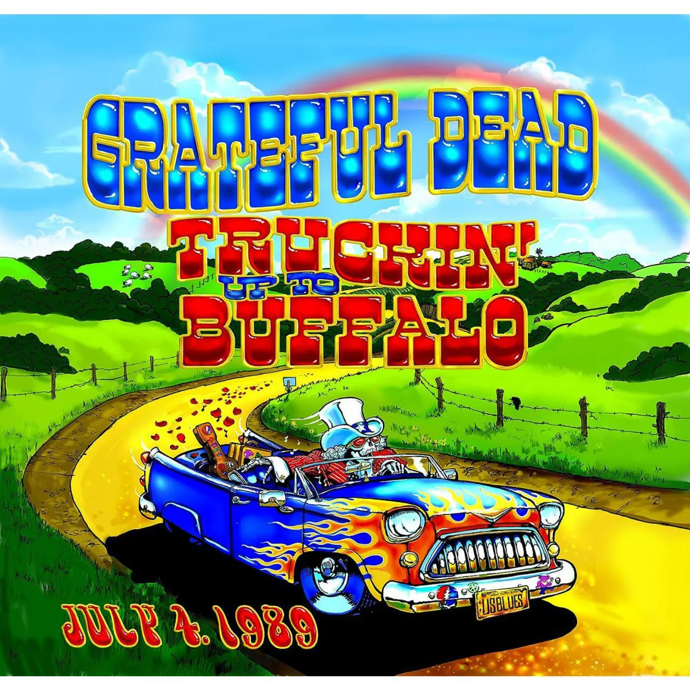 Grateful Dead Truckin Up to Buffalo: July 4 1989 (Box Set) Vinyl Record