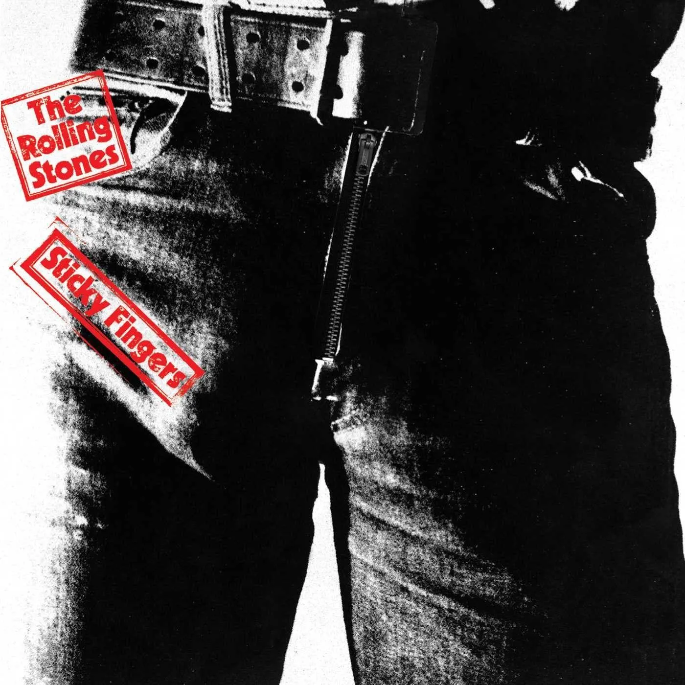The Rolling Stones STICKY FINGERS Vinyl Record