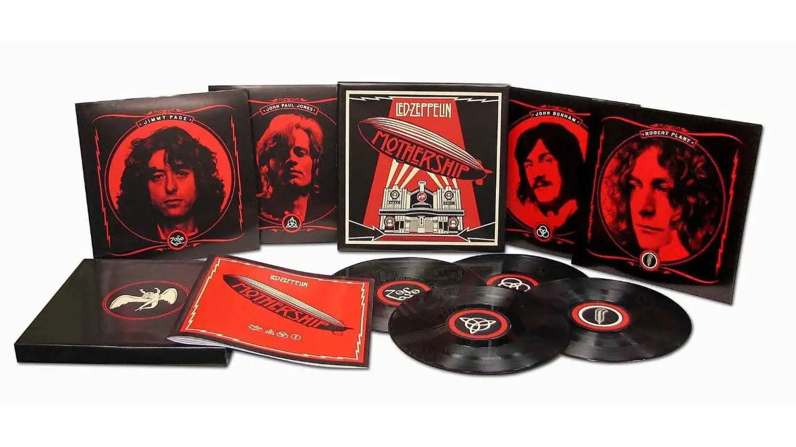 Led Zeppelin Mothership (180G/4LP/Box Set/Remastered) Vinyl