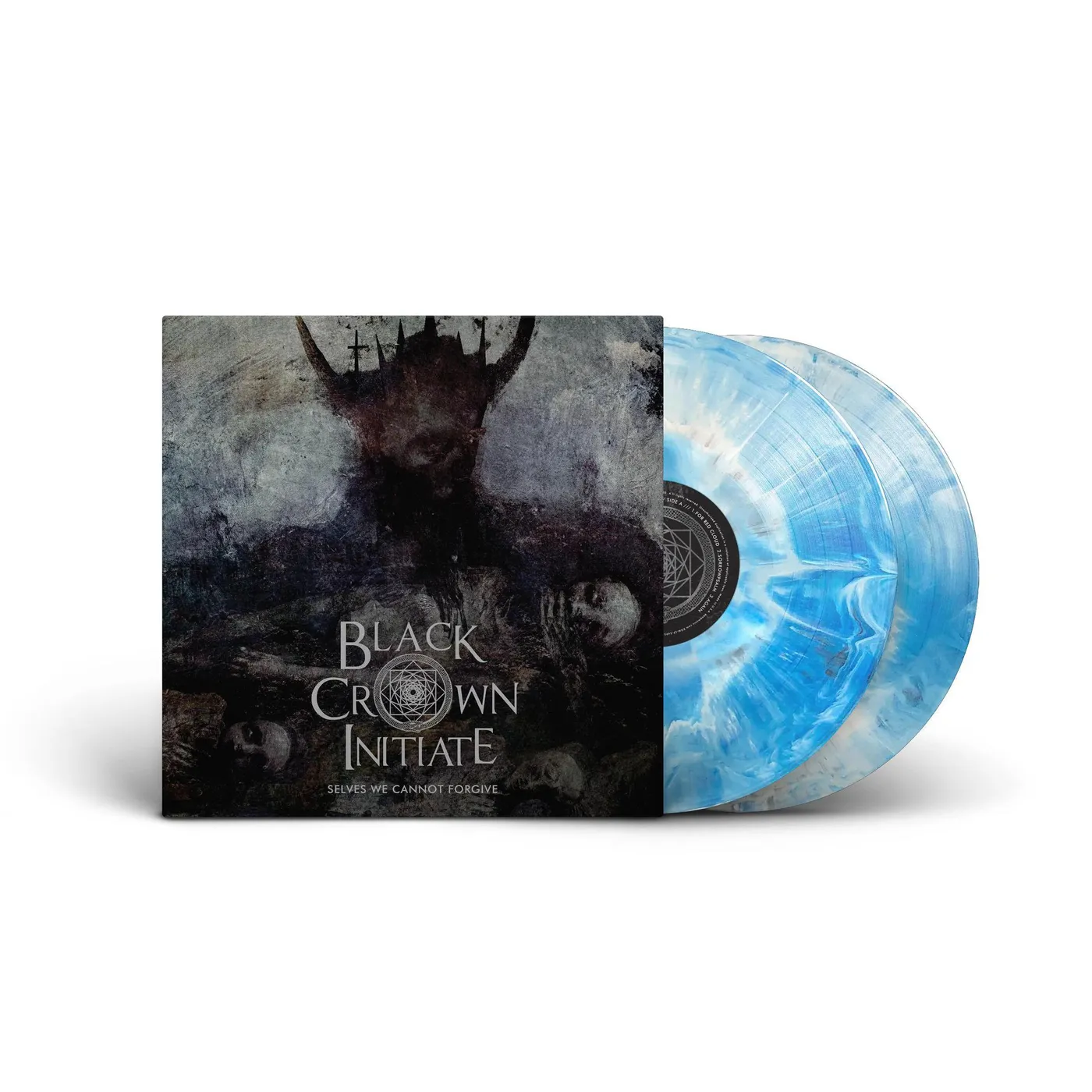 Black Crown Initiate Selves We Cannot Forgive (2LP/ Sky Blue w/Black Swirl/Logo Etching) Vinyl Record