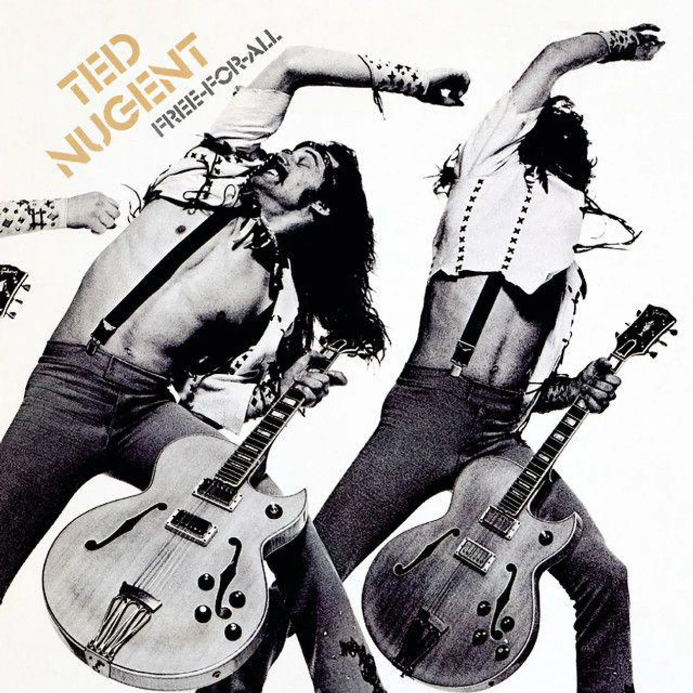 Ted Nugent FREE-FOR-ALL (GREEN VINYL) Vinyl Record