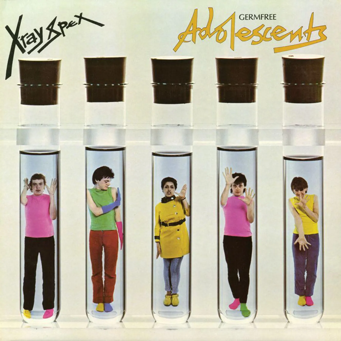 X-Ray Spex GERMFREE ADOLESCENTS Vinyl Record - Colored Vinyl, Limited Edition, Pink Vinyl