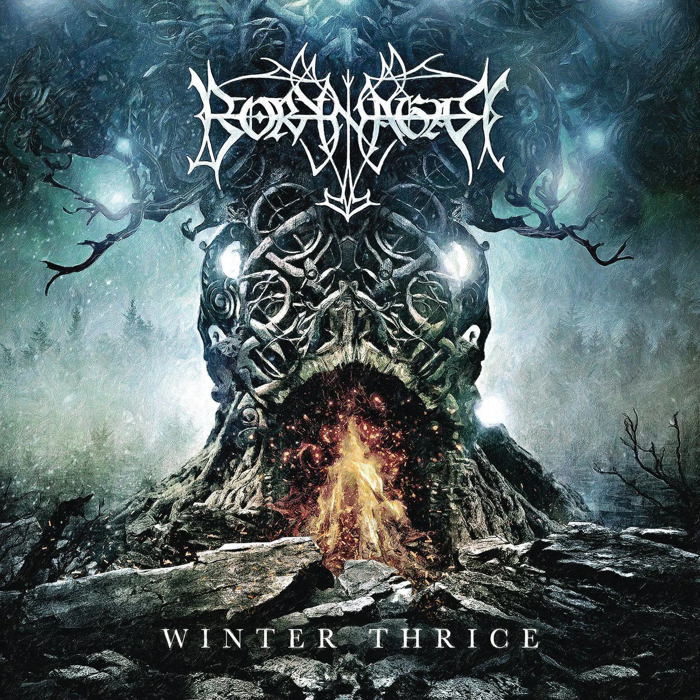 Borknagar WINTER THRICE    (GER) Vinyl Record - Blue Vinyl, Colored Vinyl, Gatefold Sleeve