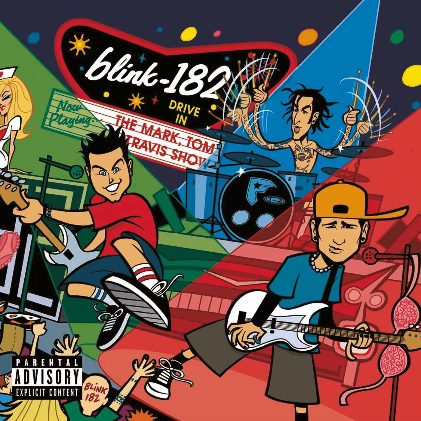 blink-182 Mark Tom & Travis Show (2LP) Vinyl Record