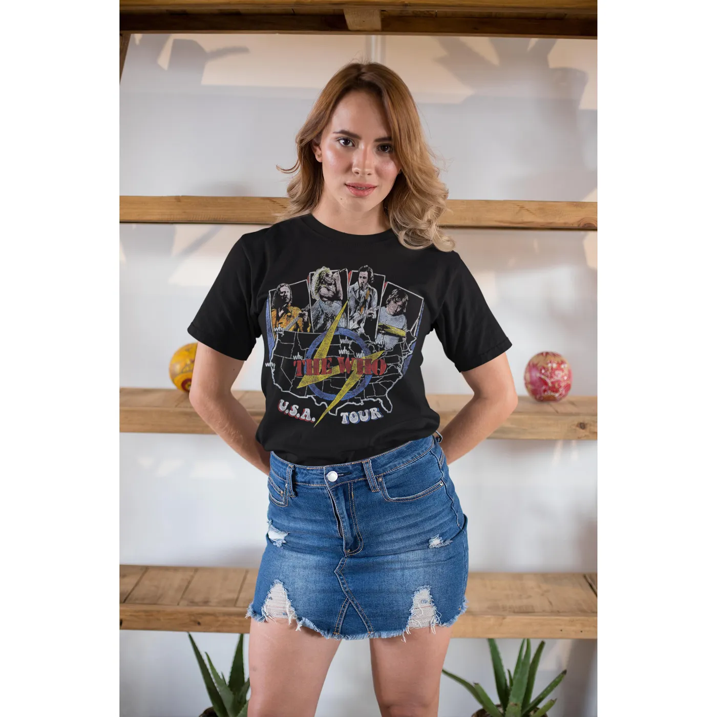 The Who T Shirt | The Who USA Tour T-Shirt